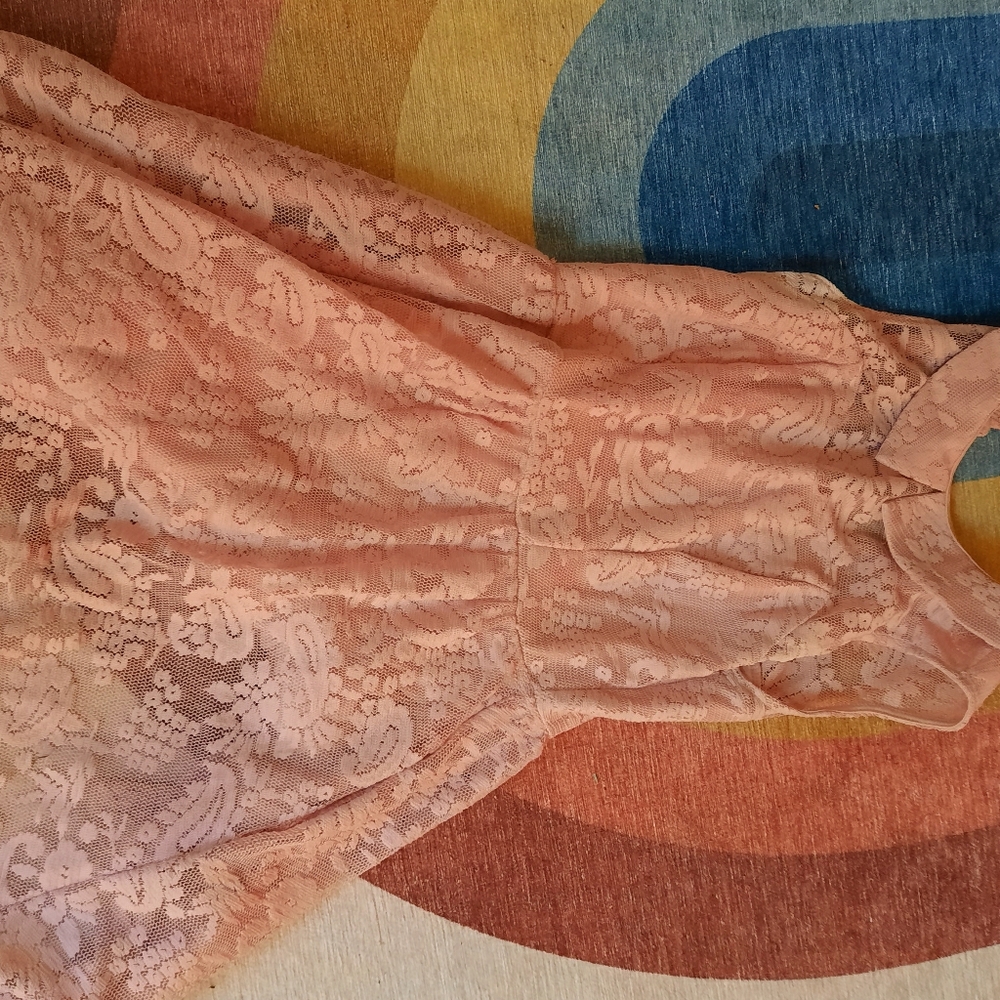 Pink/Blush Lacey Dress 💗